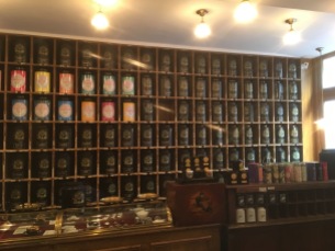 The wall of tea